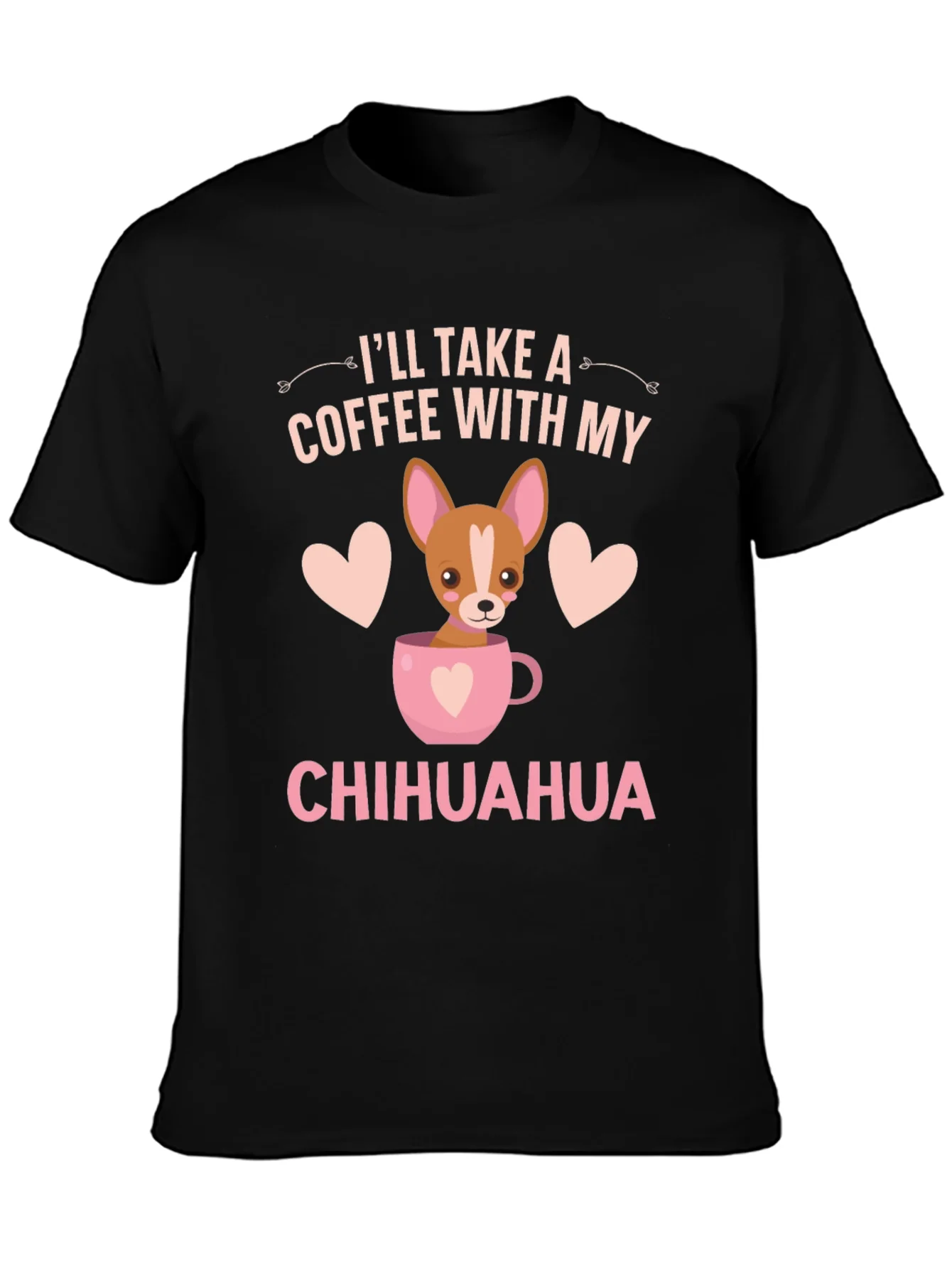 Coffee and Chihuahua T-Shirt