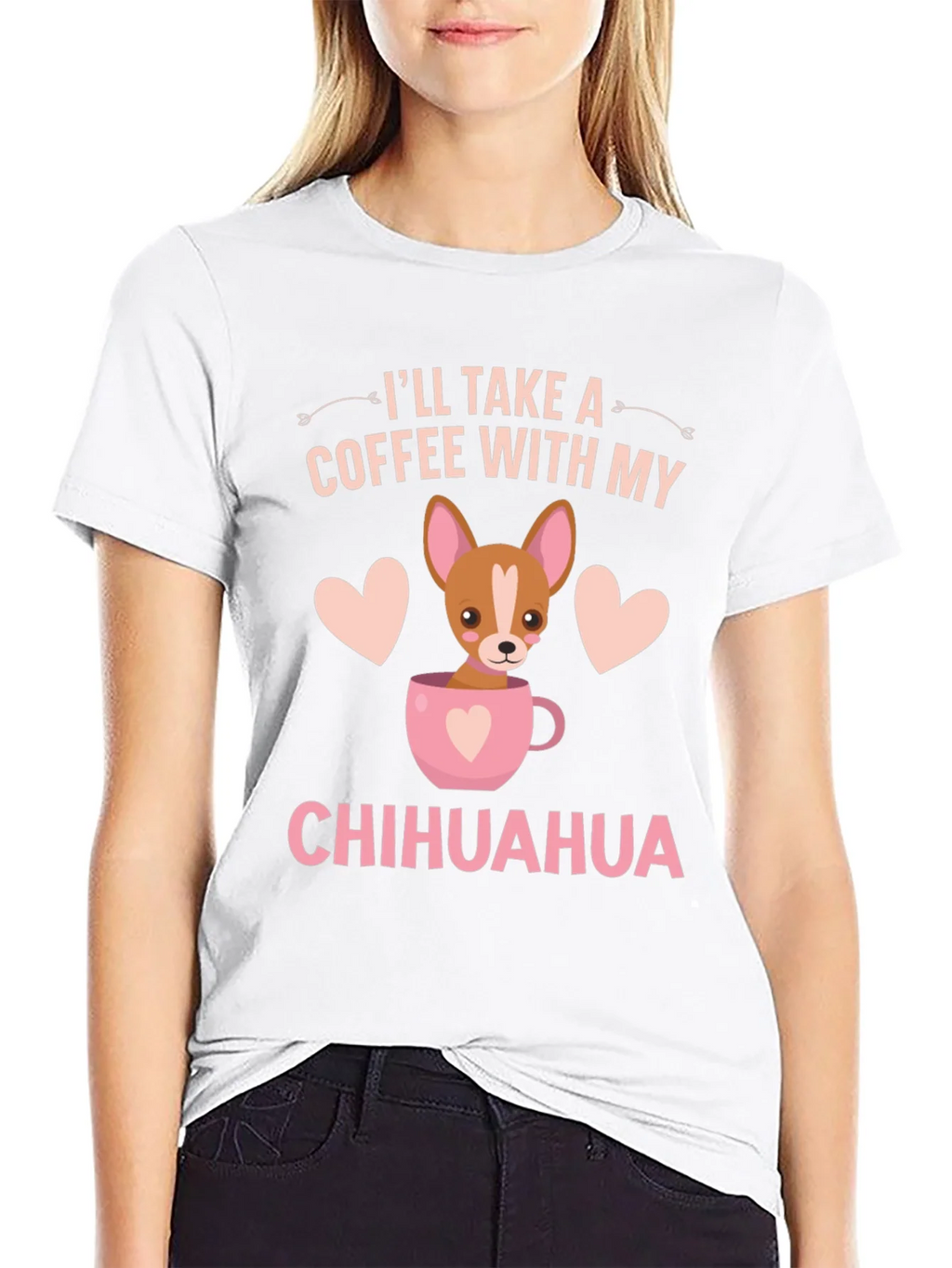 Coffee and Chihuahua T-Shirt