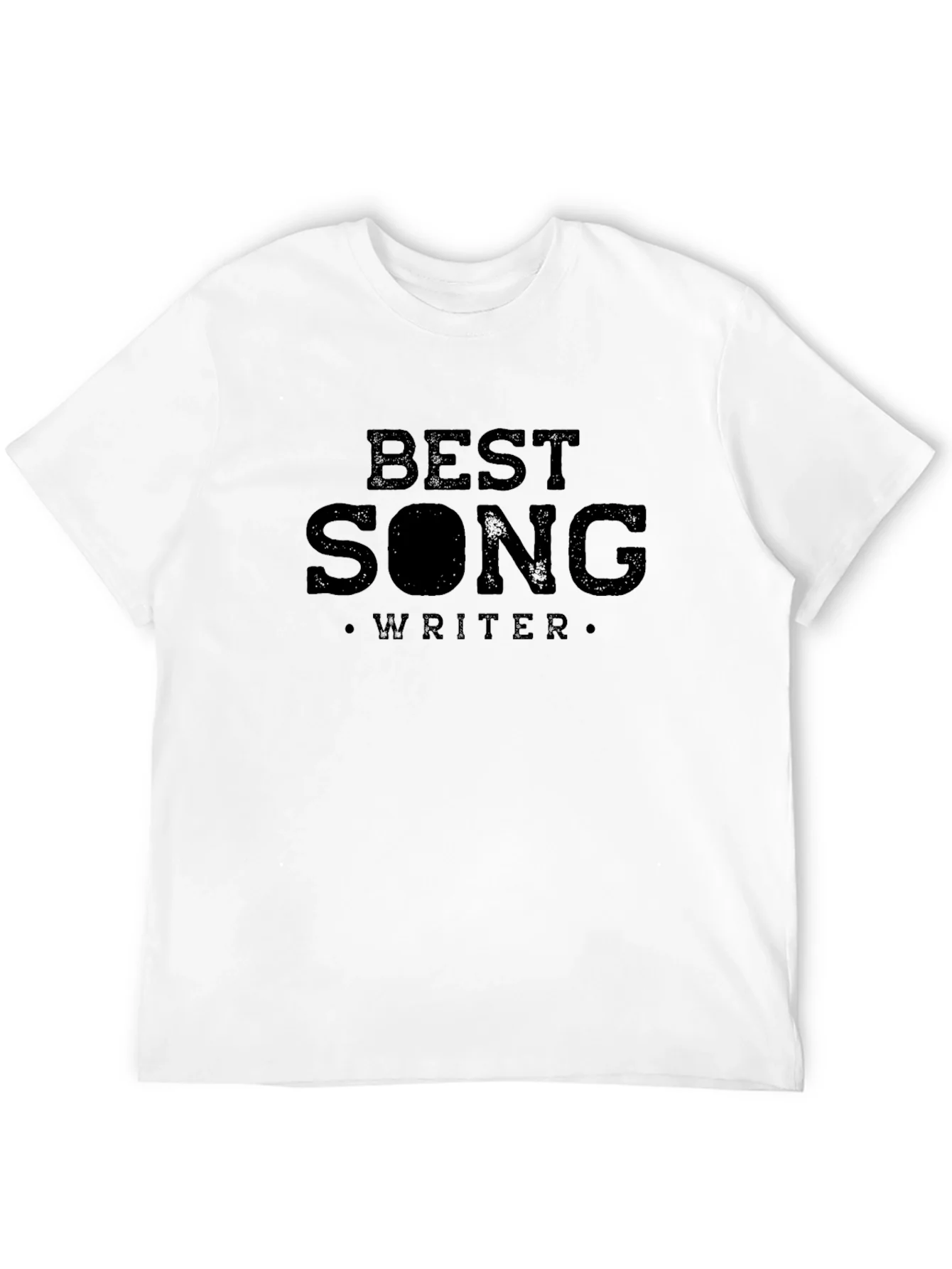 Best Songwriter T-Shirt - Black Casual Tee