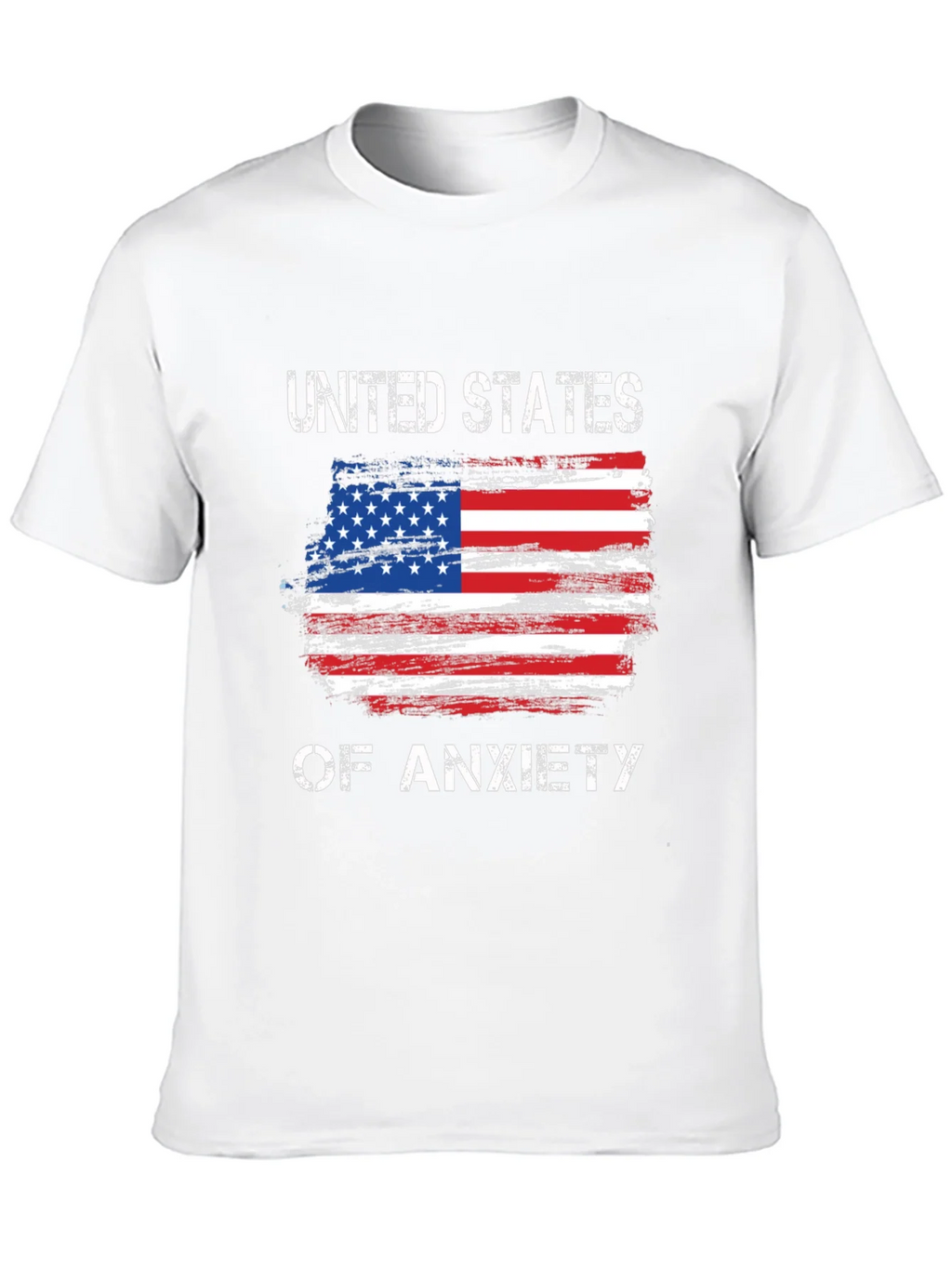 United States of Anxiety Flag Graphic Tee