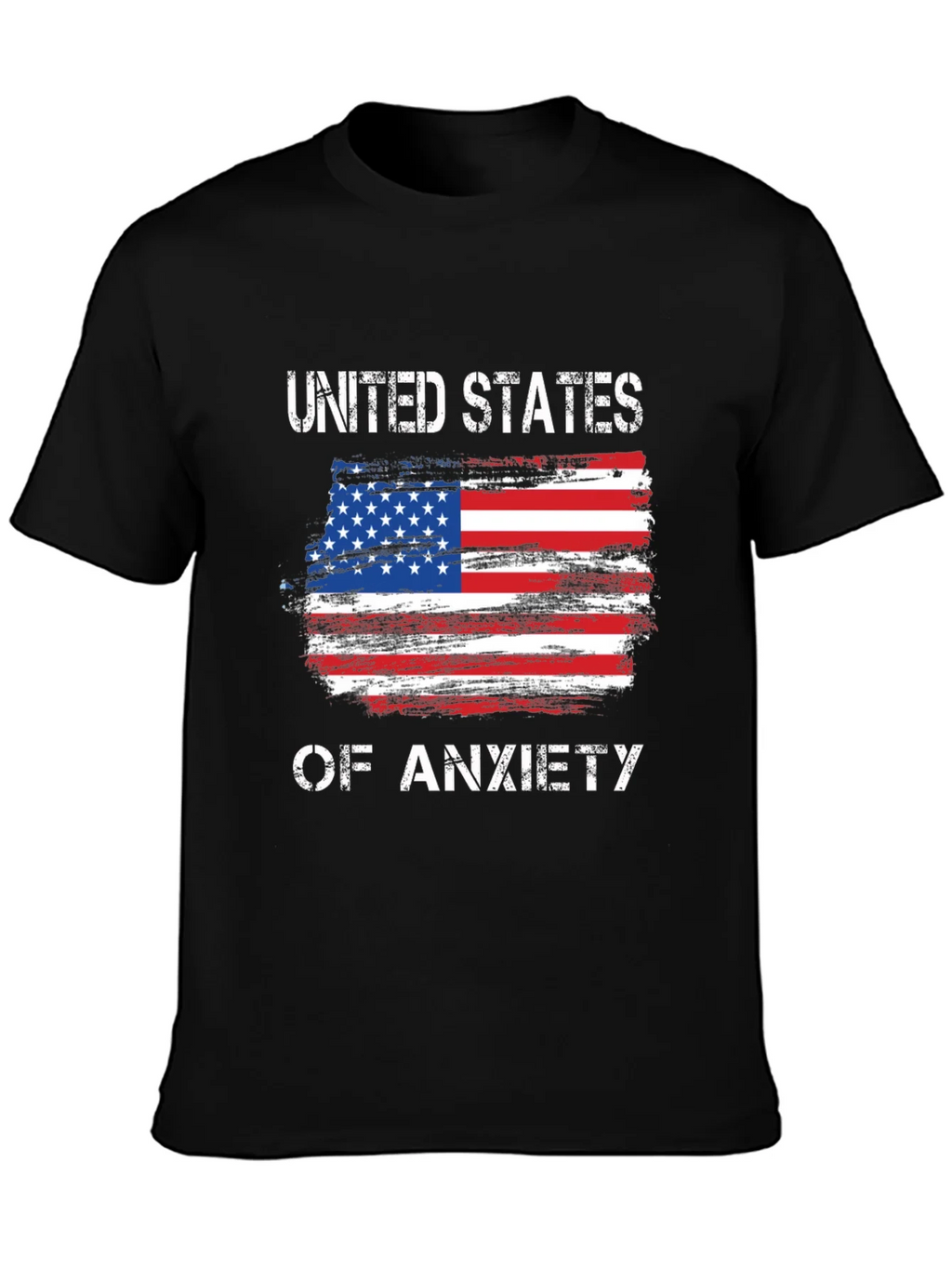 United States of Anxiety Flag Graphic Tee