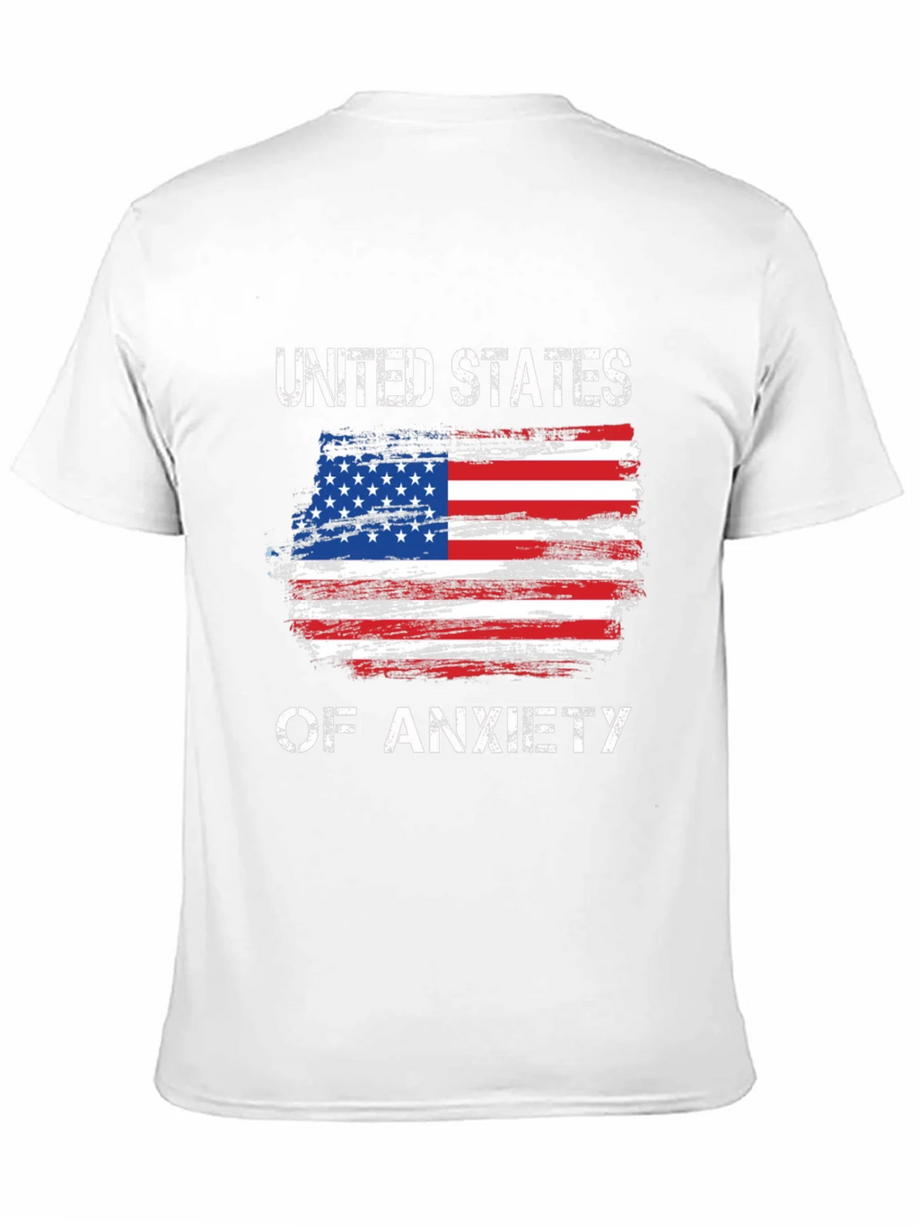 United States of Anxiety Flag Graphic Tee