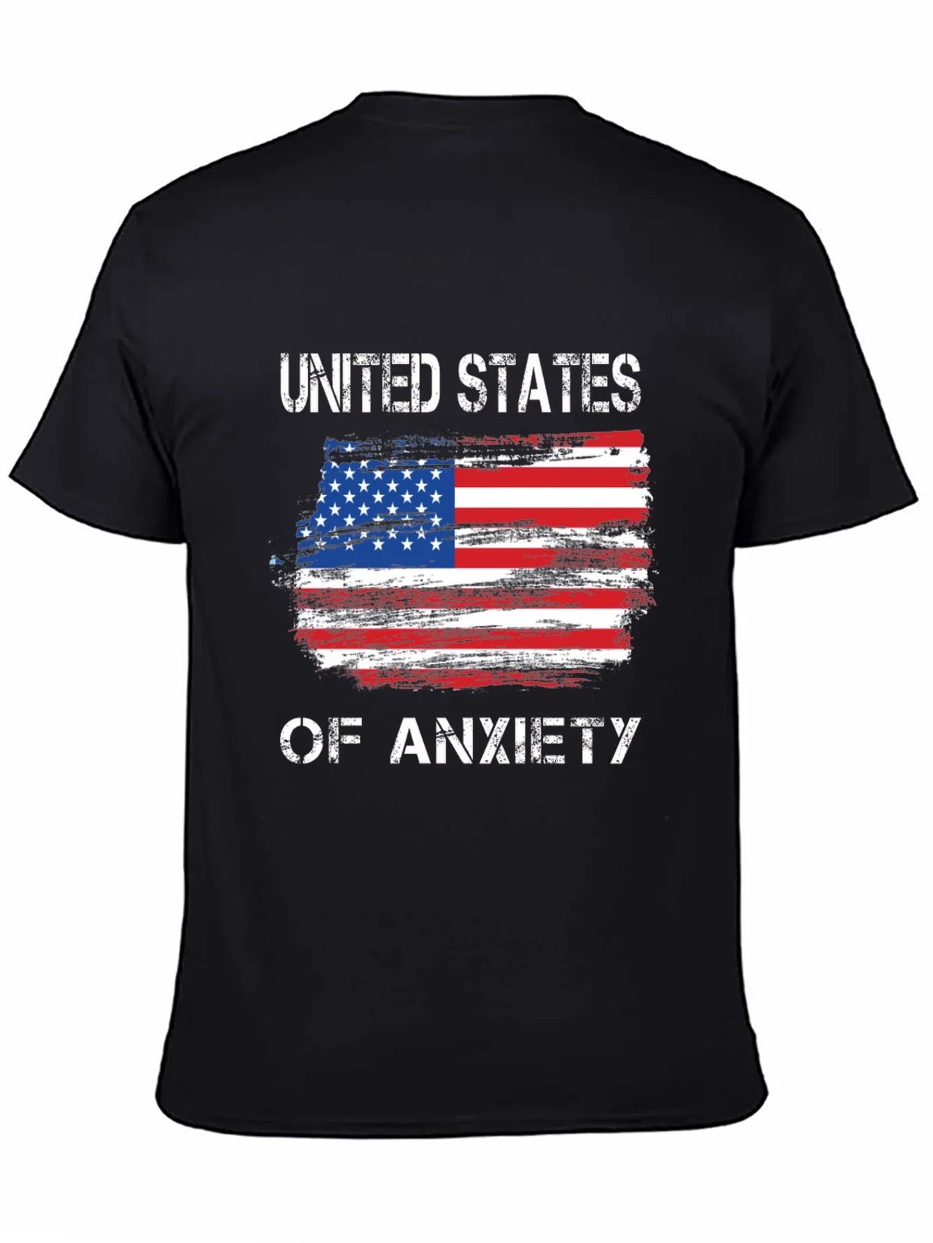United States of Anxiety Flag Graphic Tee