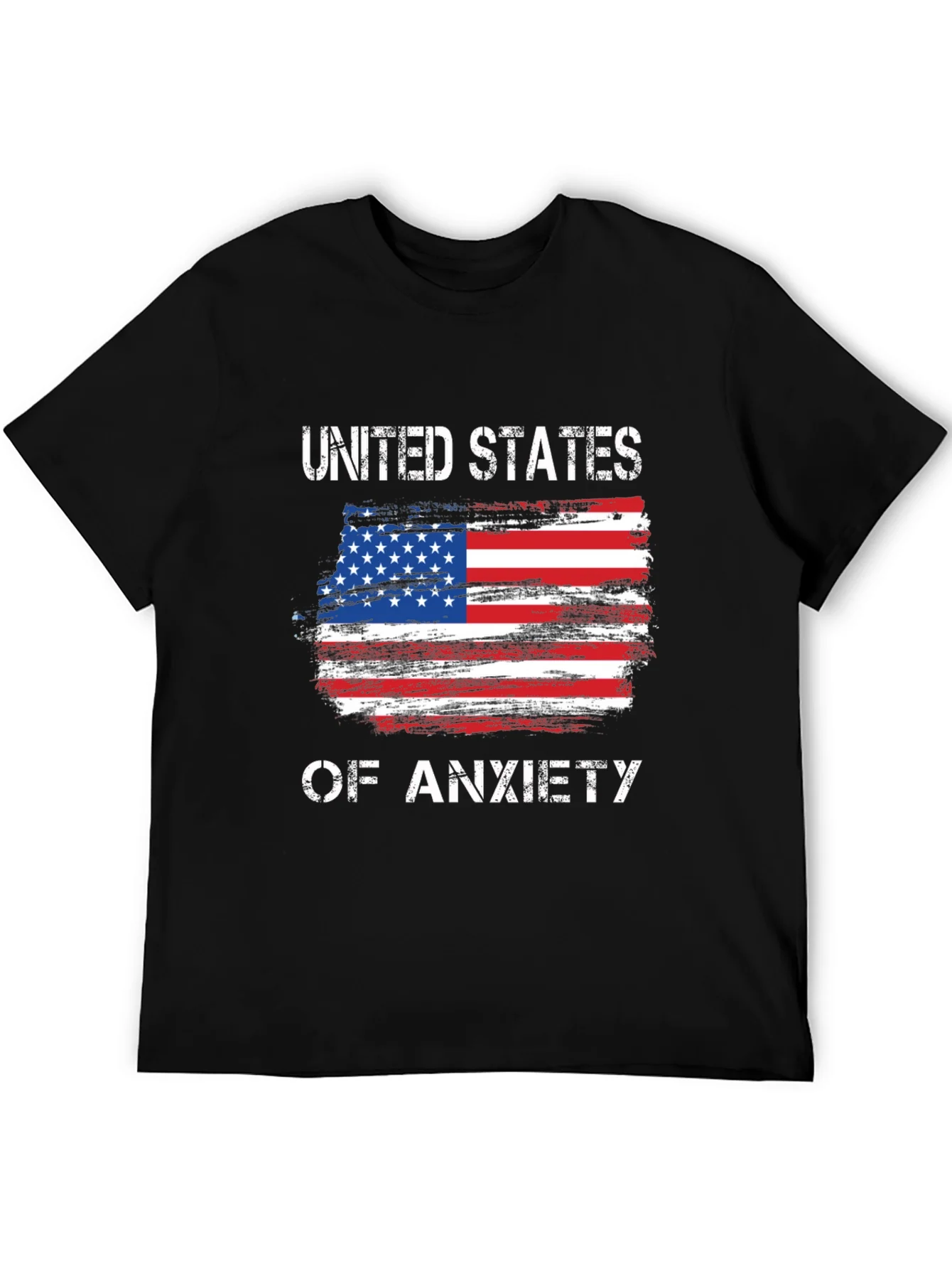 United States of Anxiety Flag Graphic Tee