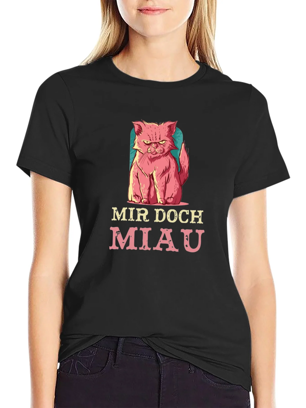 Mir Doch Miau Cat T-Shirt