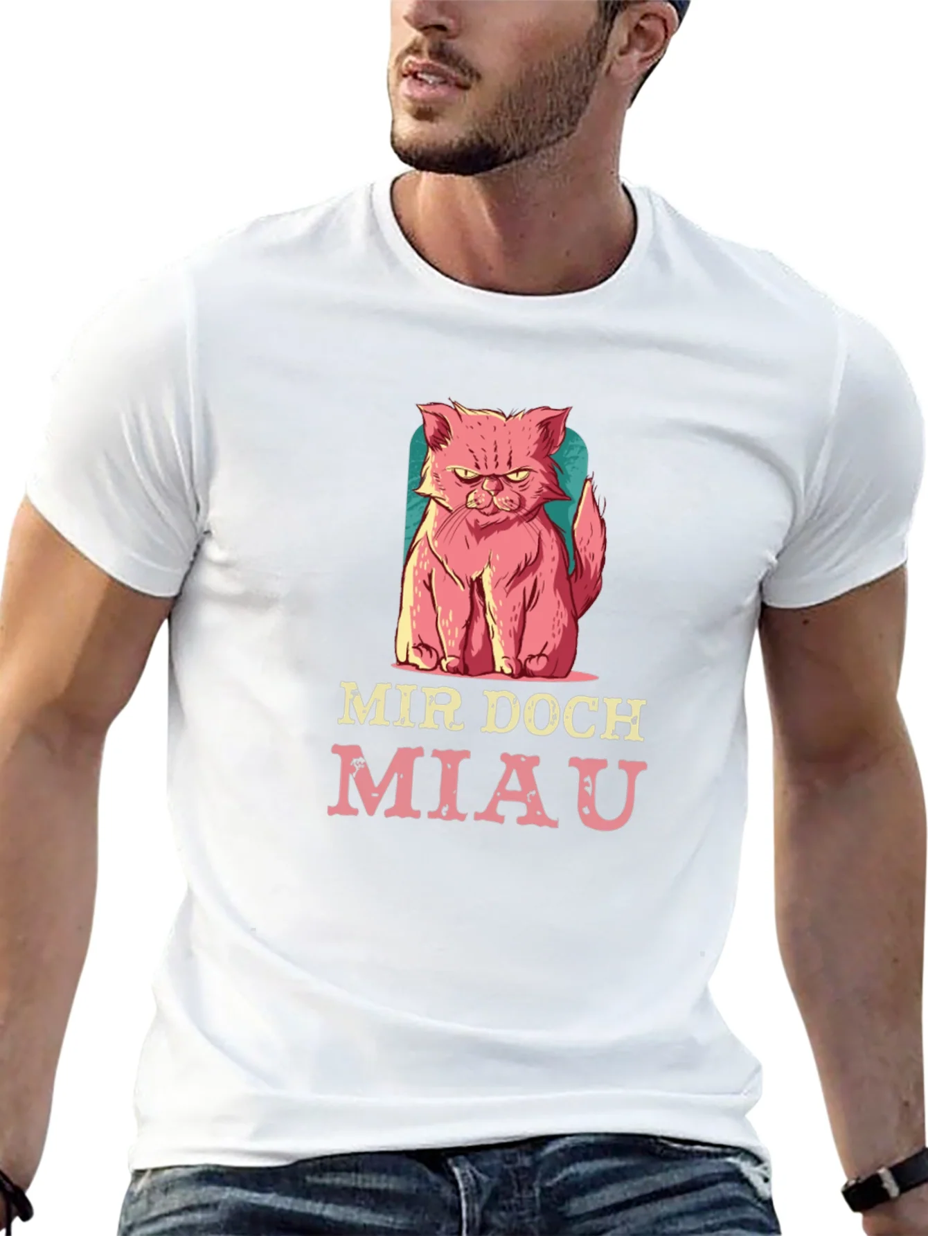 Mir Doch Miau Cat T-Shirt