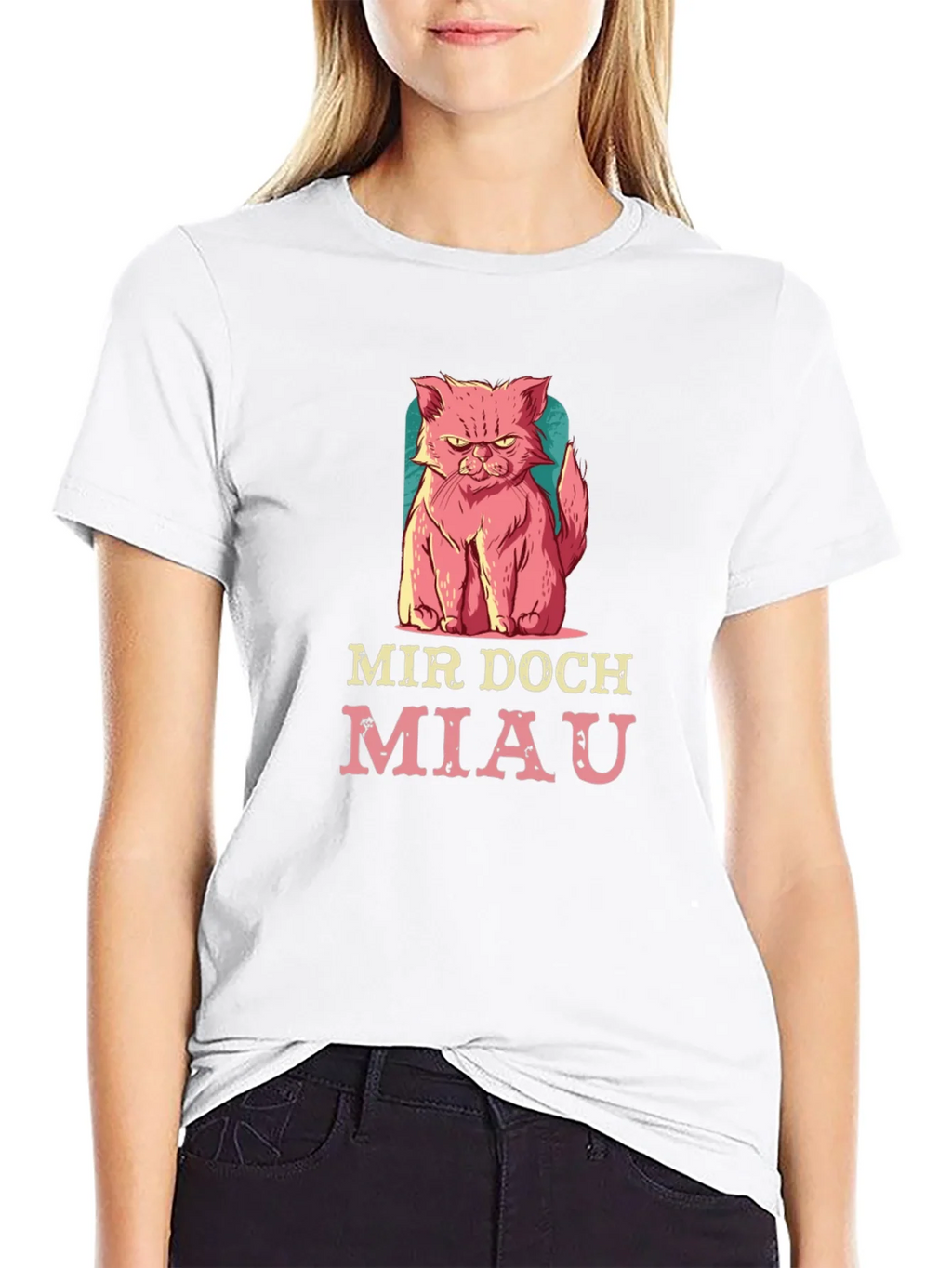 Mir Doch Miau Cat T-Shirt