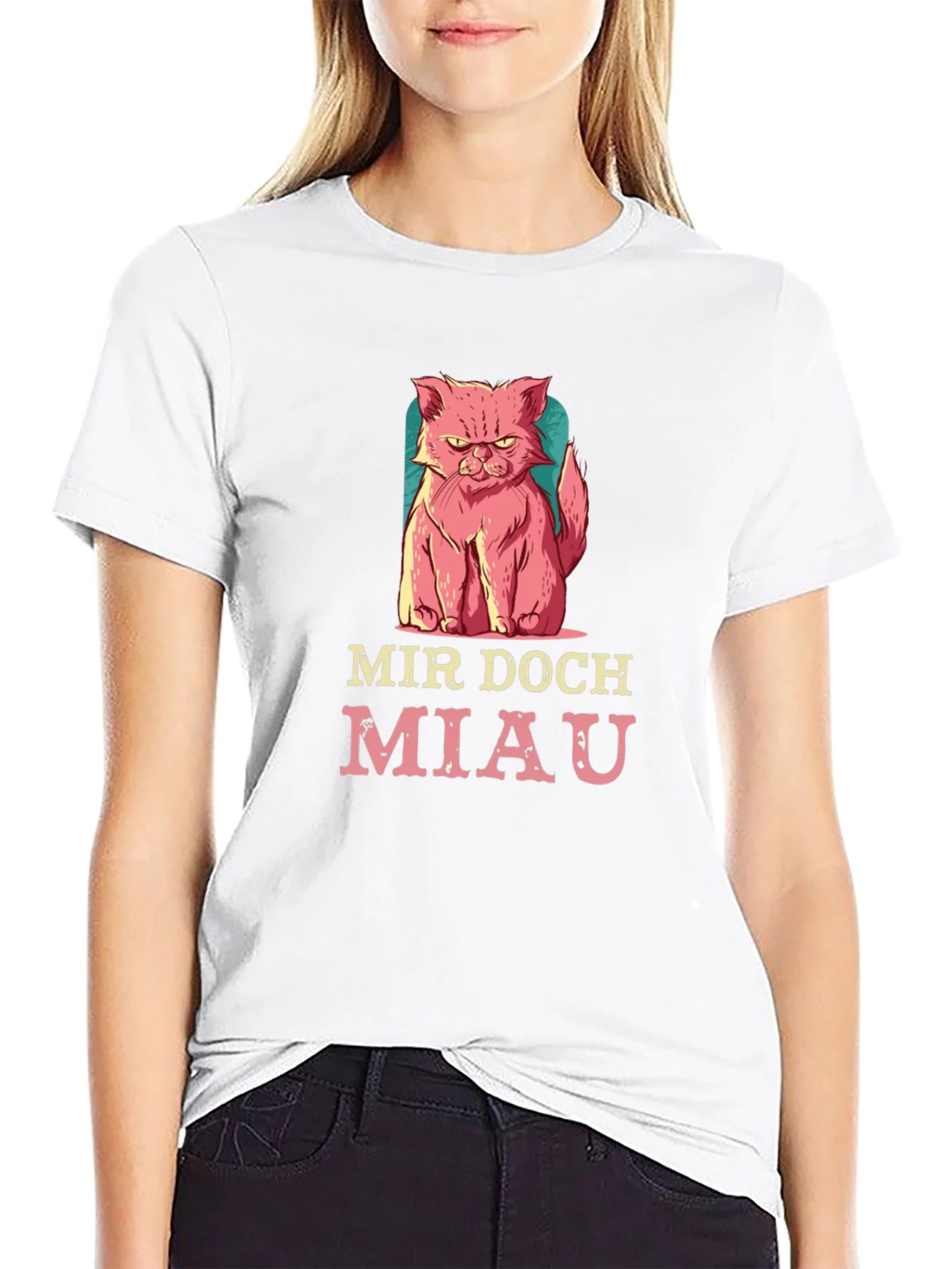 Mir Doch Miau Cat T-Shirt