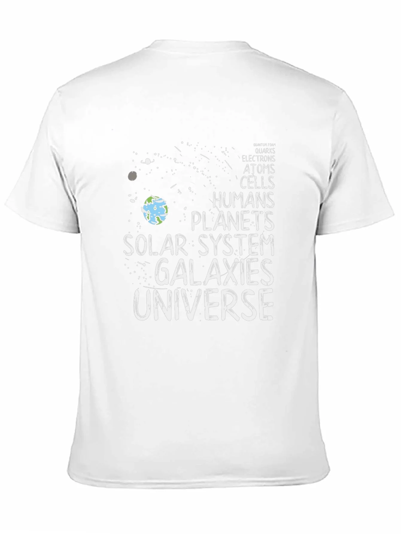 Science Evolution T-Shirt - Universe Galaxies Solar System
