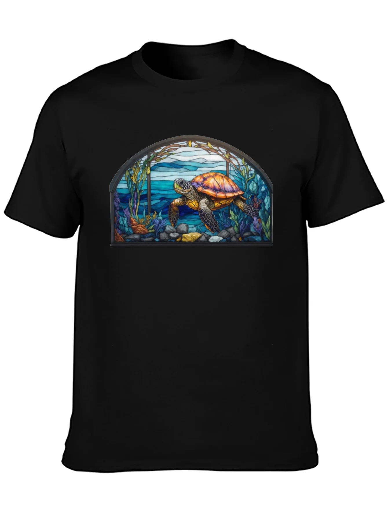 Turtle Stained Glass T-Shirt