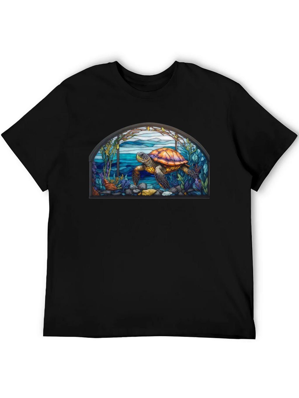 Turtle Stained Glass T-Shirt
