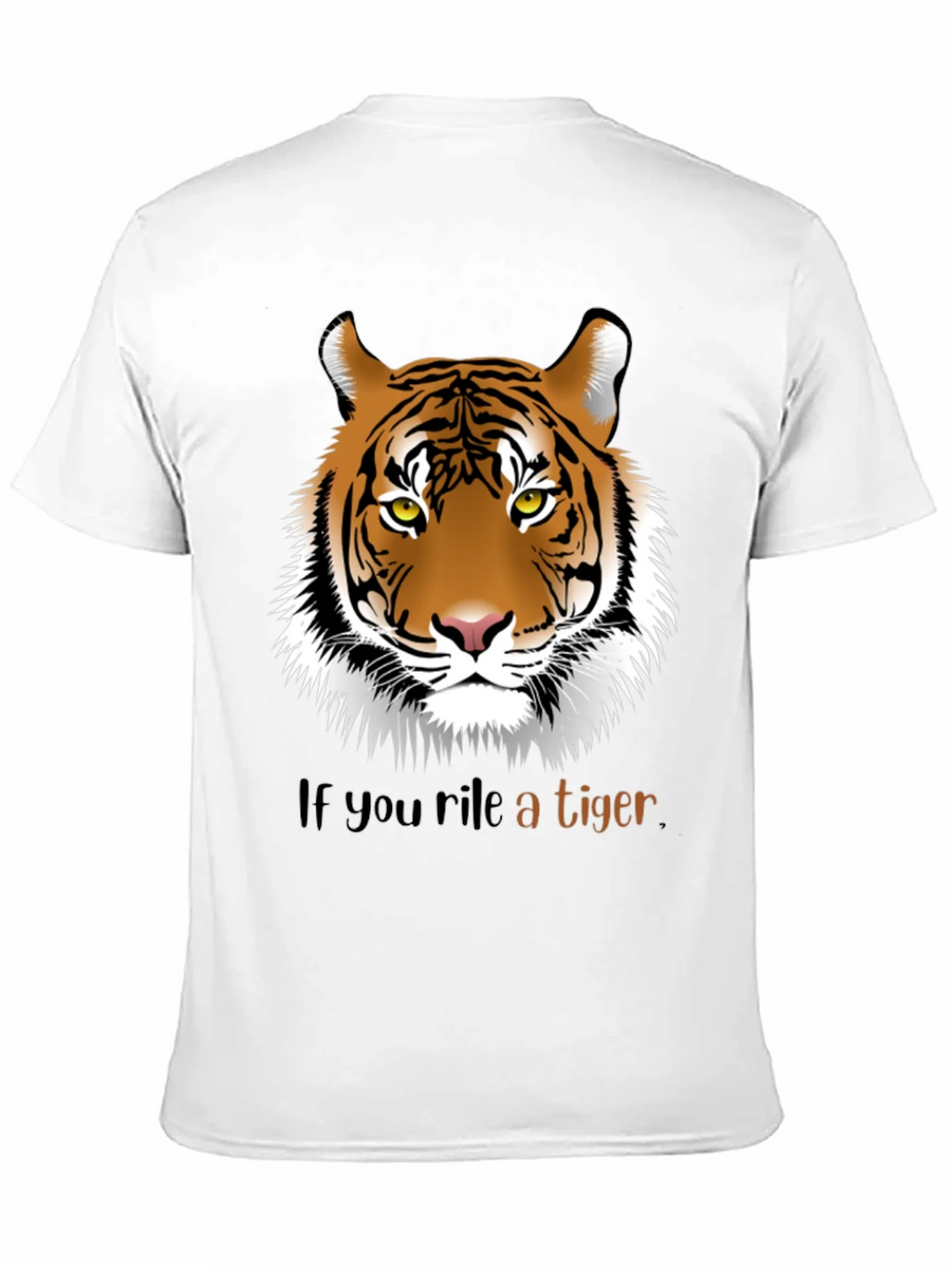 Rile a Tiger Graphic T-Shirt