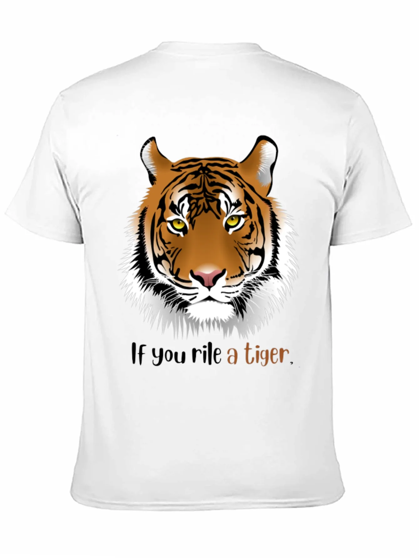Rile a Tiger Graphic T-Shirt