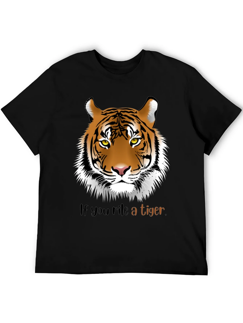Rile a Tiger Graphic T-Shirt