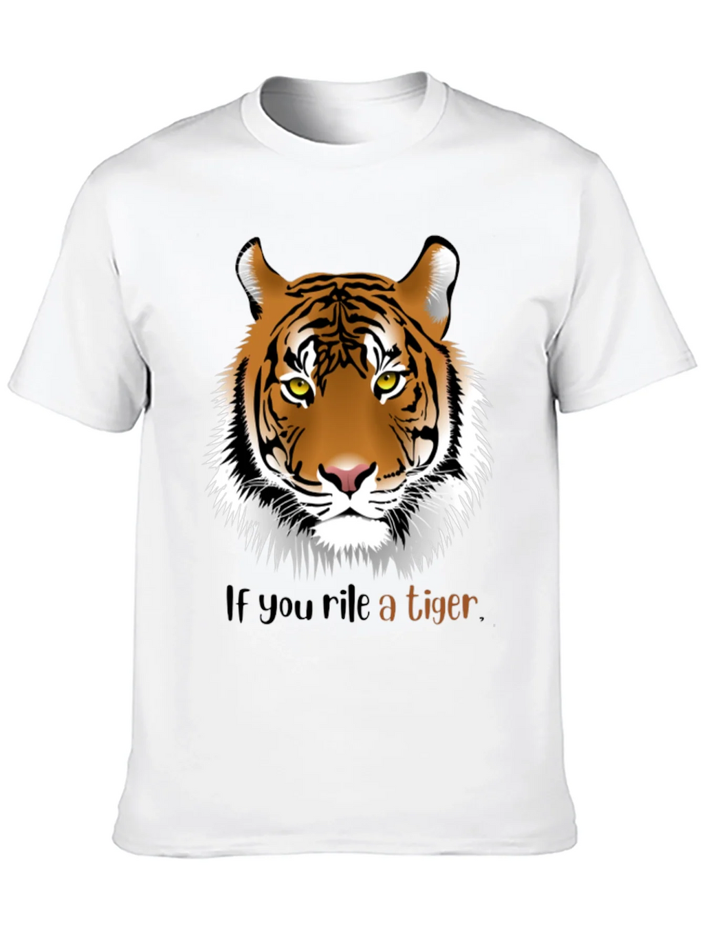 Rile a Tiger Graphic T-Shirt