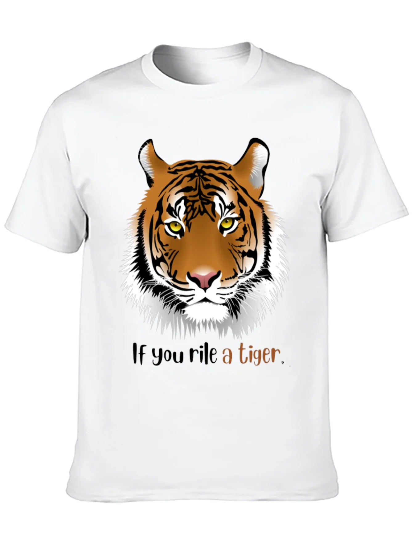 Rile a Tiger Graphic T-Shirt