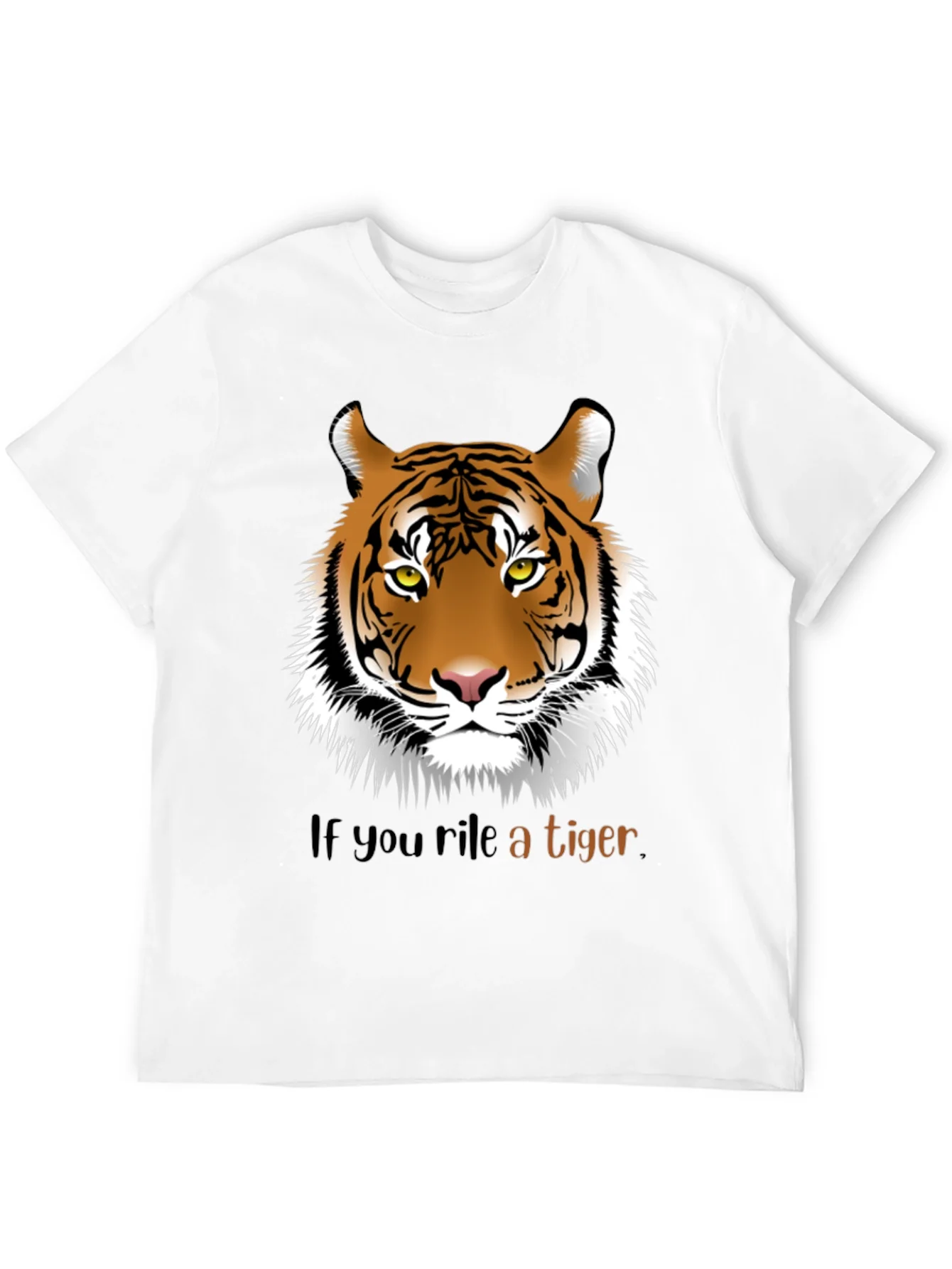 Rile a Tiger Graphic T-Shirt