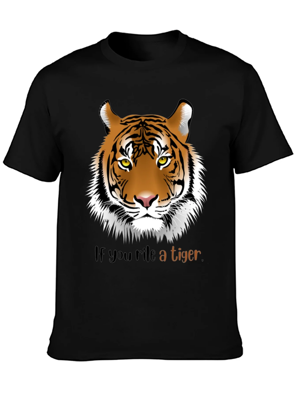 Rile a Tiger Graphic T-Shirt