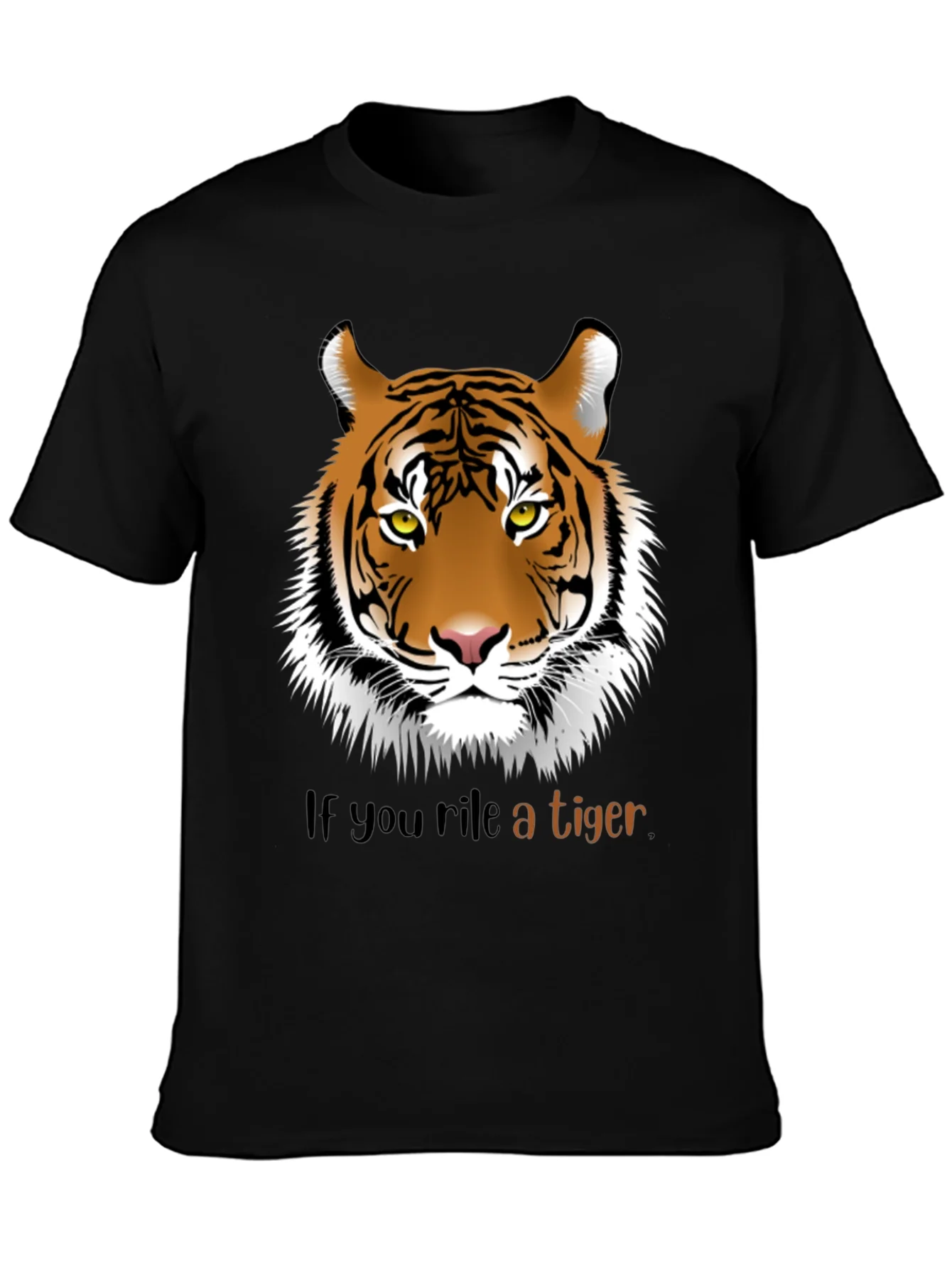 Rile a Tiger Graphic T-Shirt