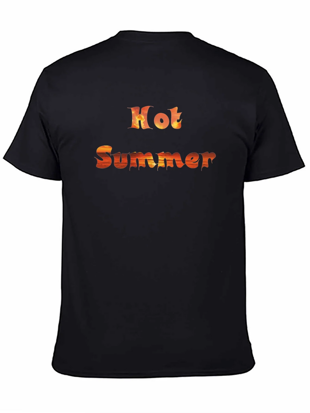 Hot Summer Graphic Tee - Trendy Casual Wear