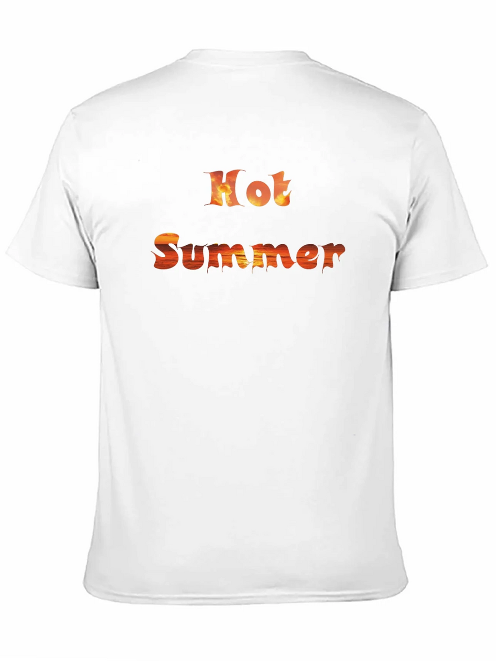 Hot Summer Graphic Tee - Trendy Casual Wear