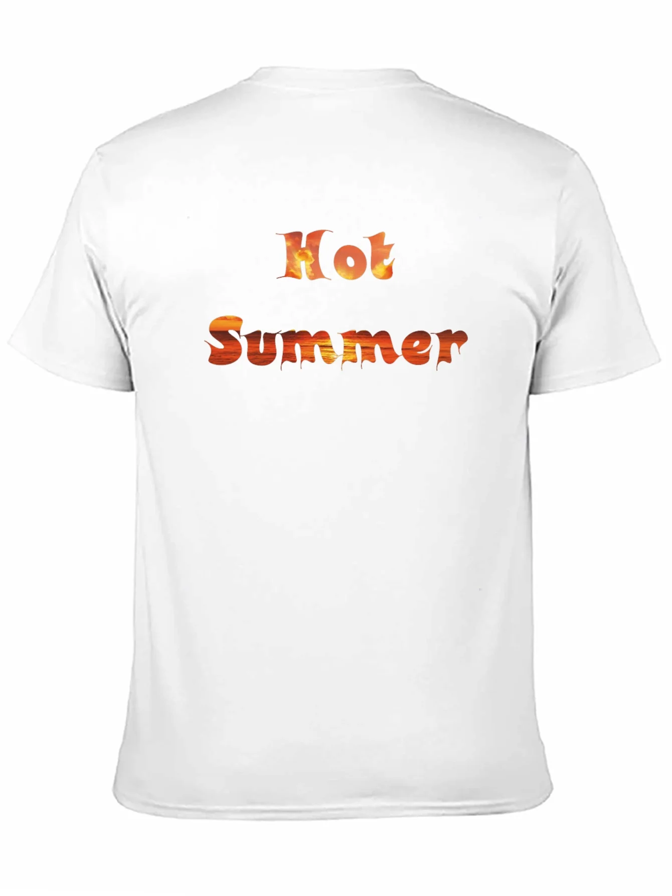 Hot Summer Graphic Tee - Trendy Casual Wear