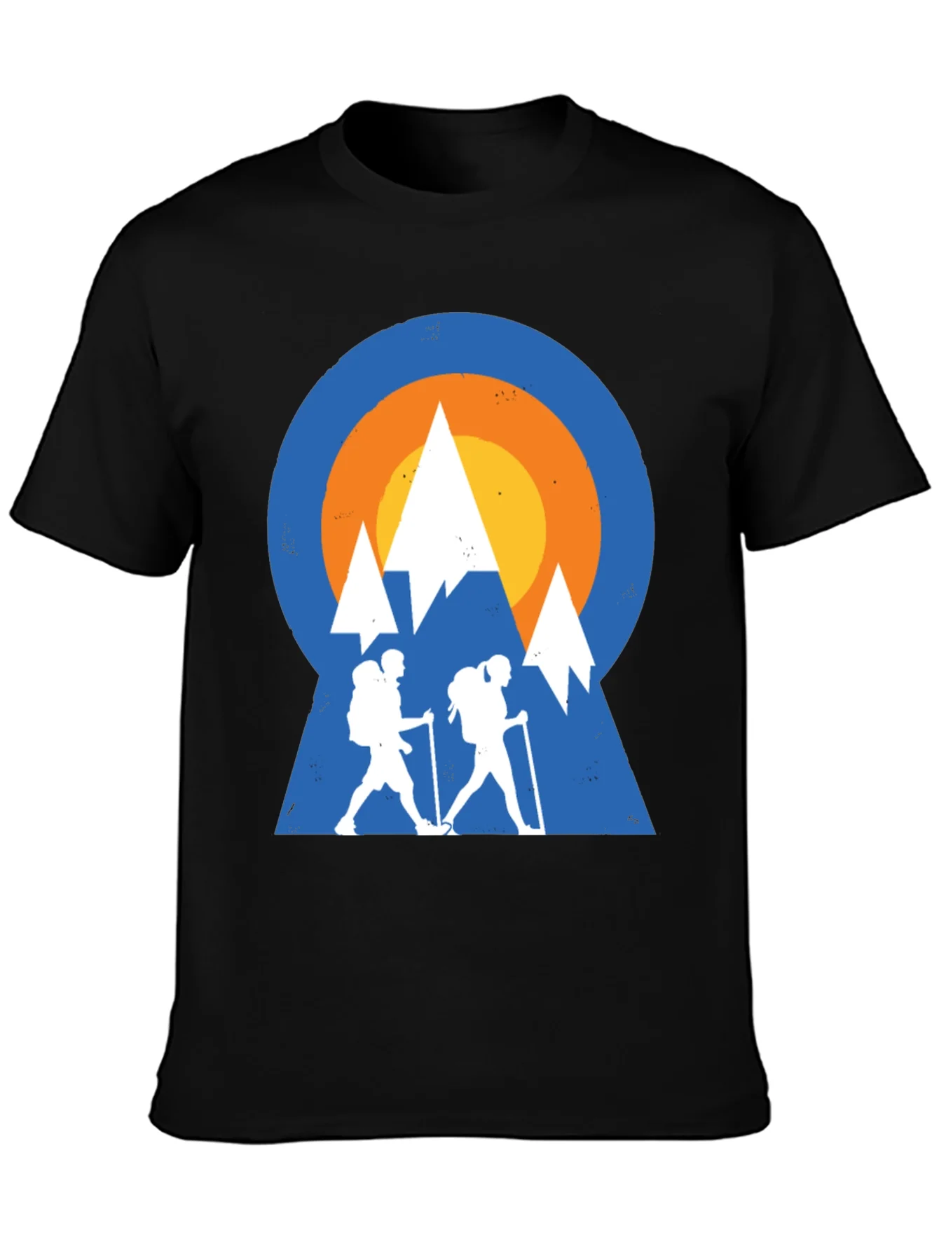 Mountain Hiking Graphic Tee - Adventure Ready
