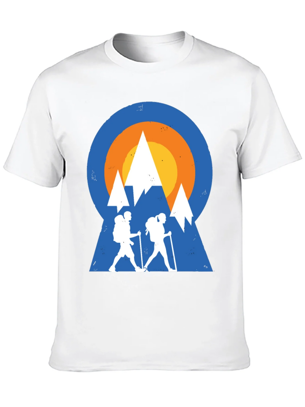 Mountain Hiking Graphic Tee - Adventure Ready