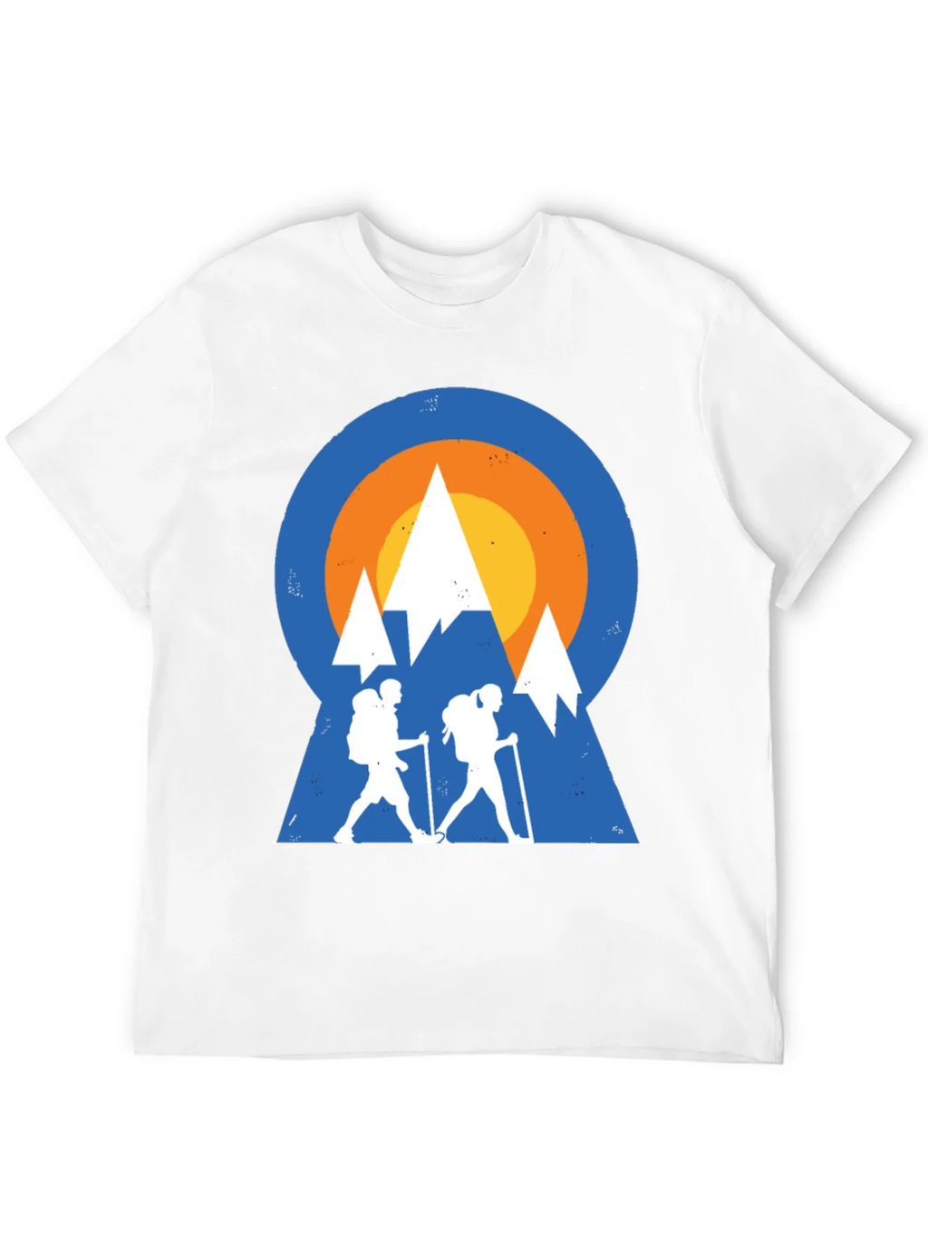 Mountain Hiking Graphic Tee - Adventure Ready