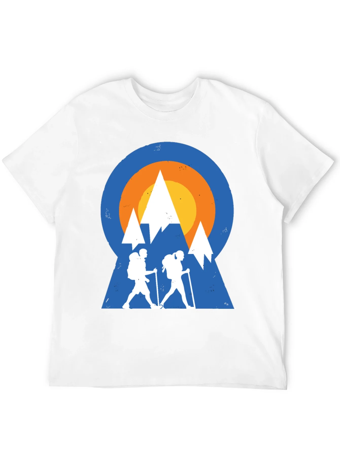 Mountain Hiking Graphic Tee - Adventure Ready