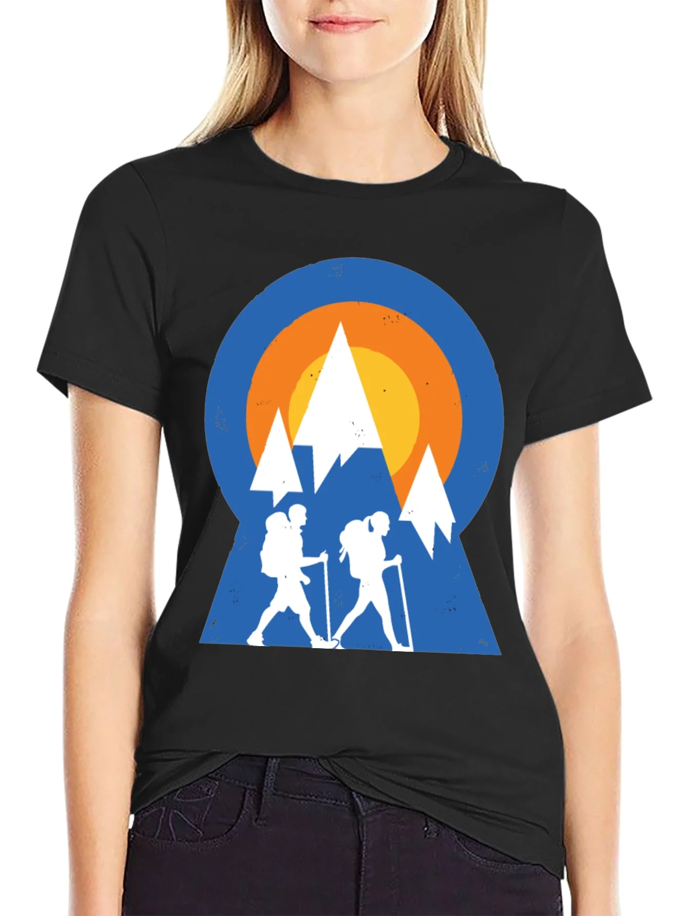Mountain Hiking Graphic Tee - Adventure Ready