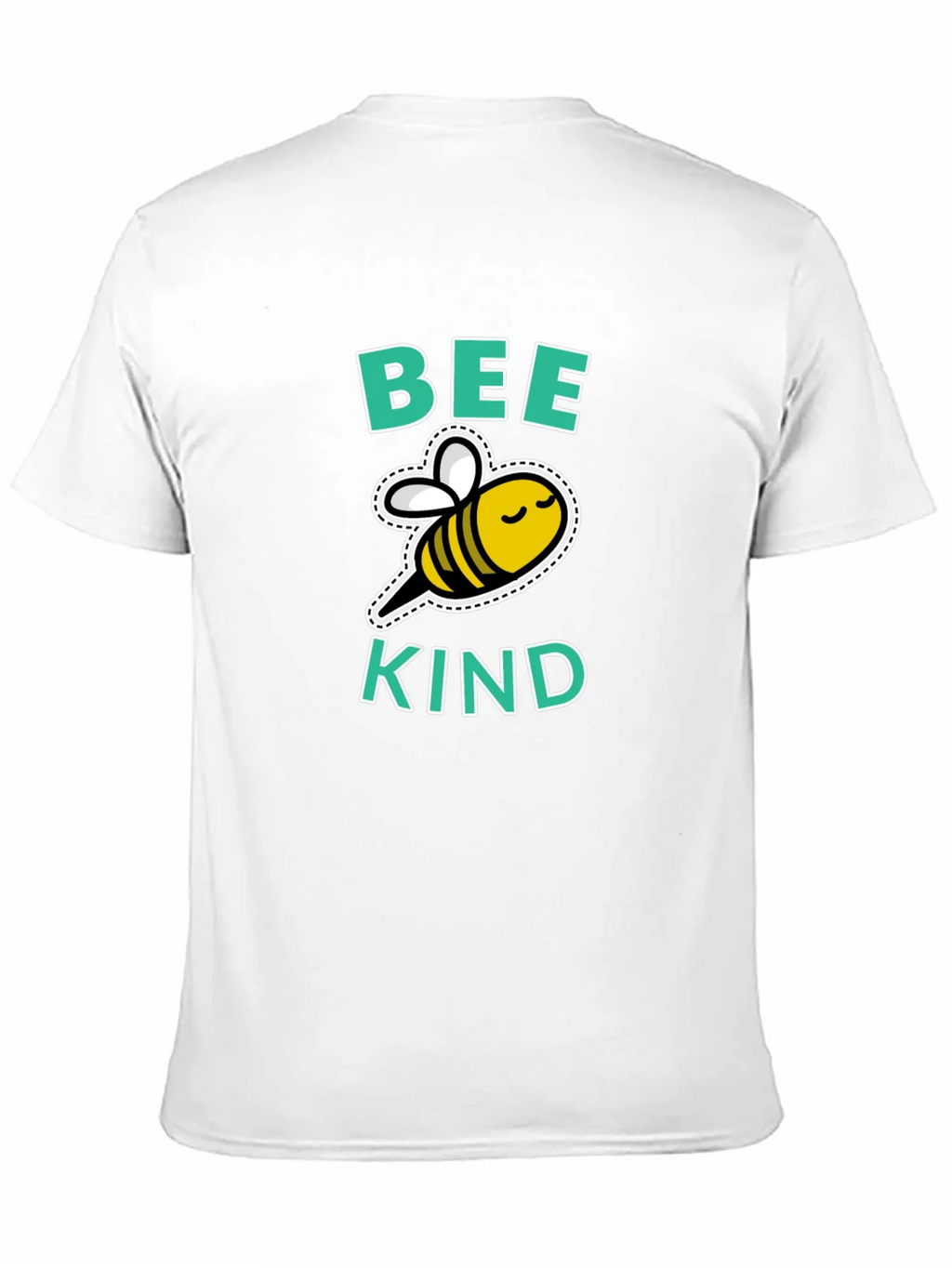 Bee Kind Graphic Tee - Black Cotton T-Shirt