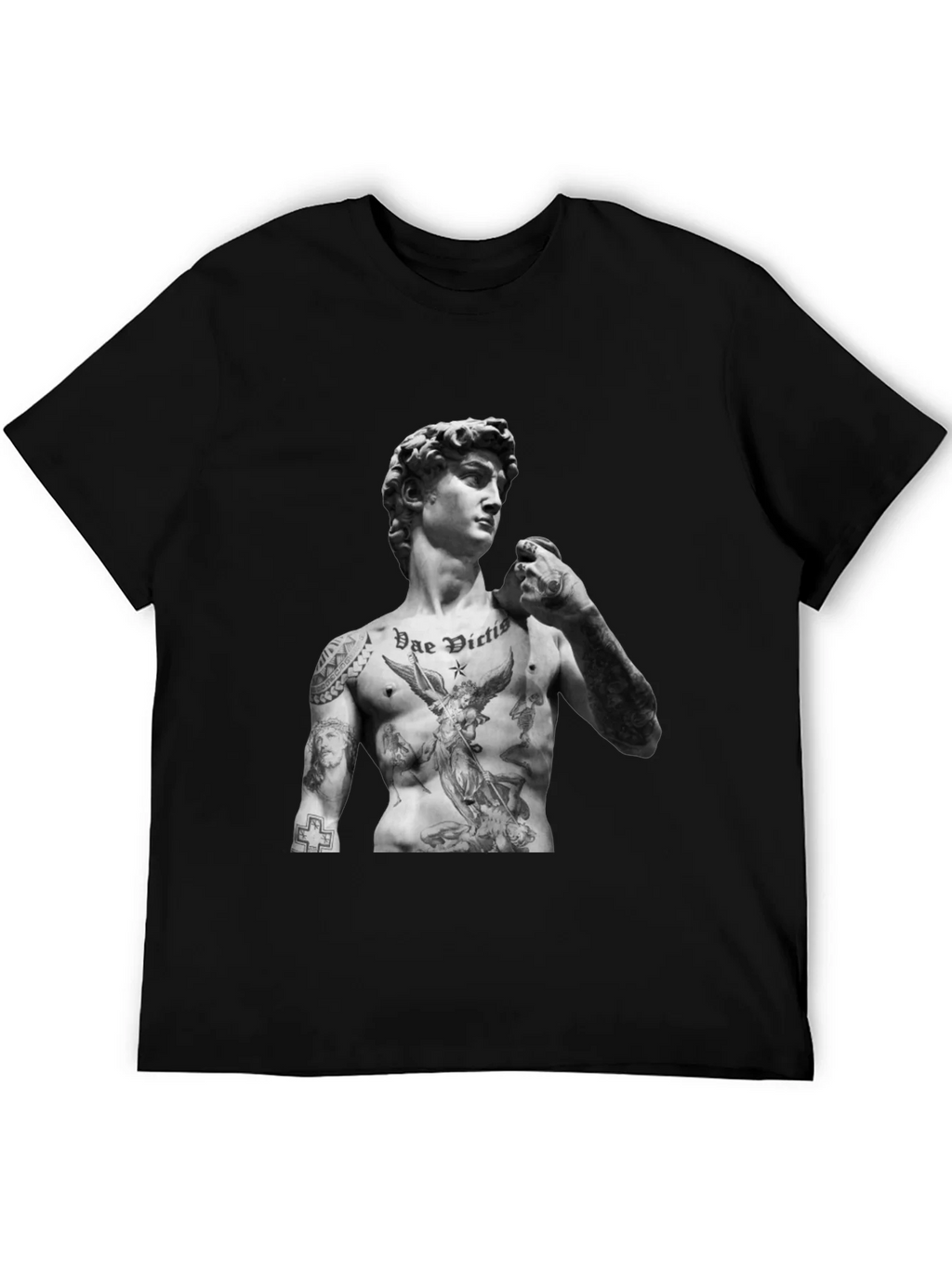 Tattooed David Statue T-Shirt