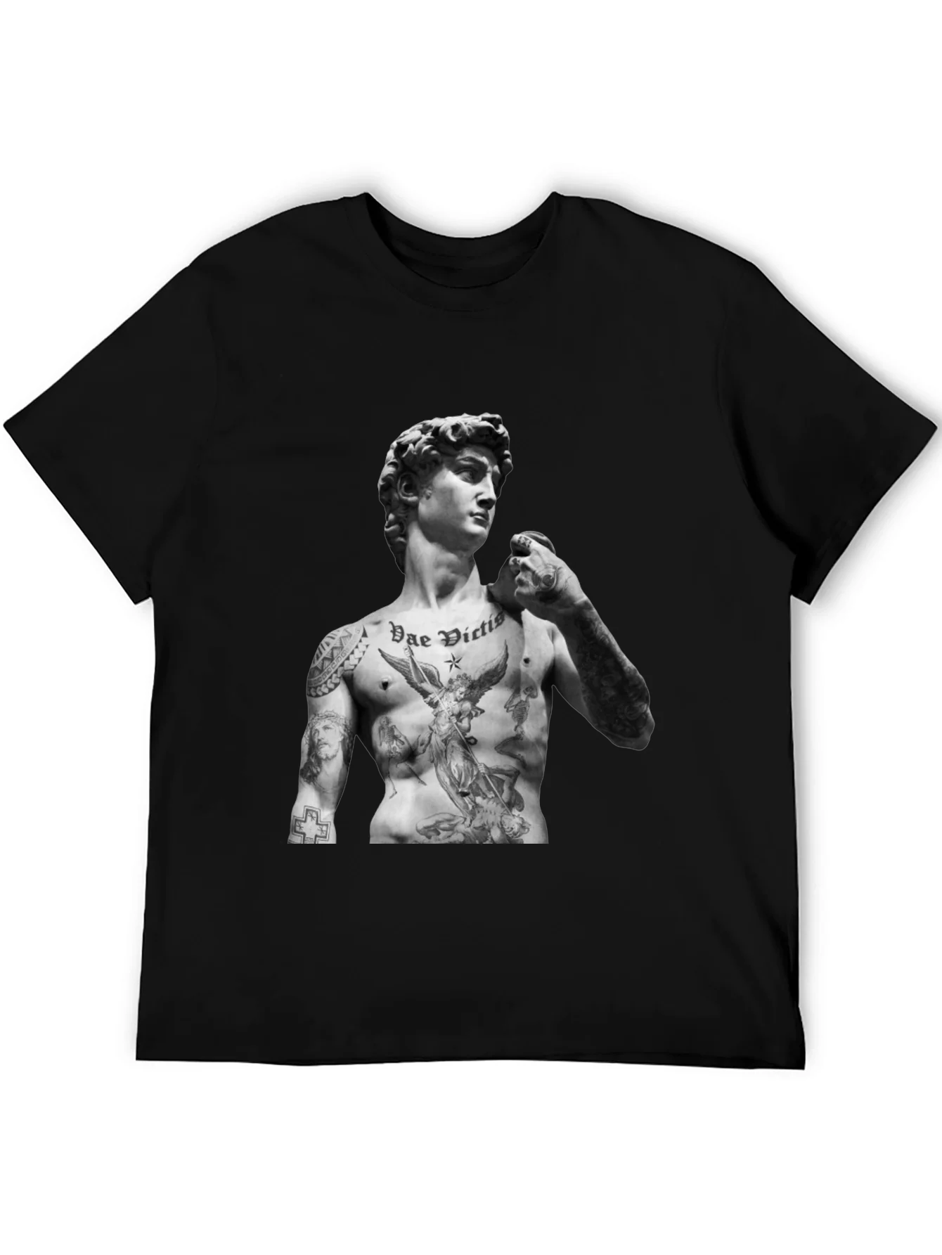 Tattooed David Statue T-Shirt