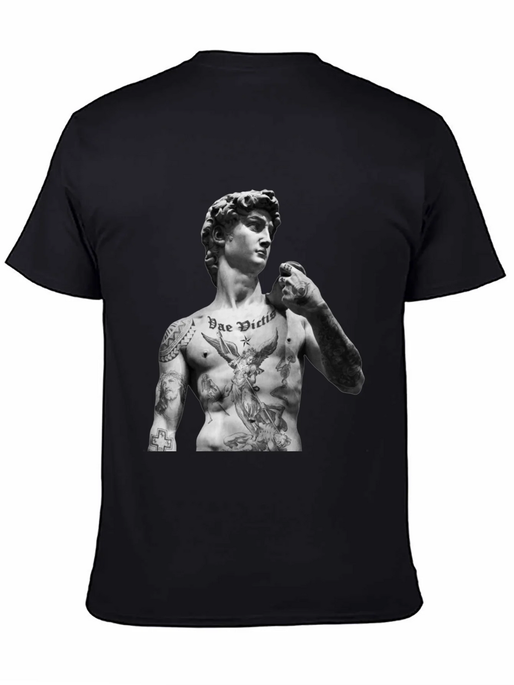 Tattooed David Statue T-Shirt