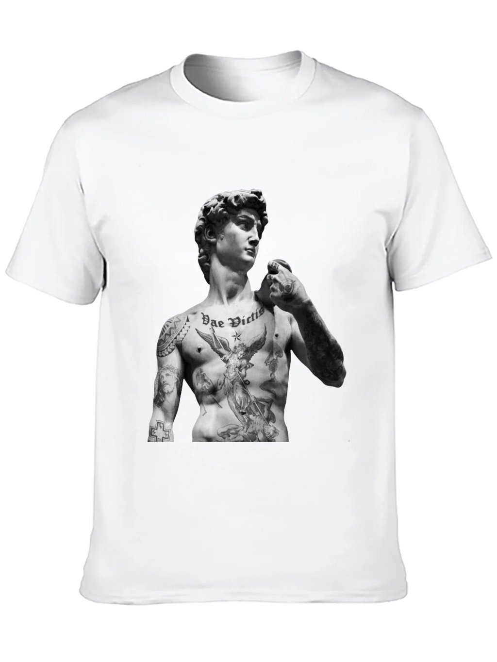 Tattooed David Statue T-Shirt