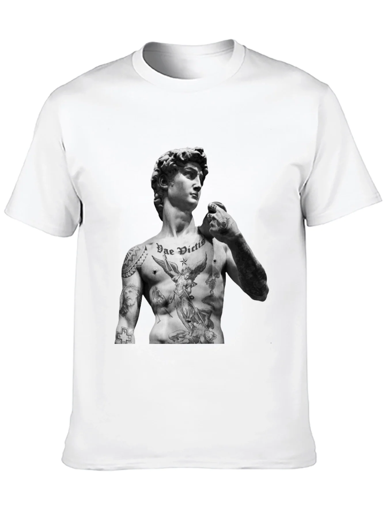 Tattooed David Statue T-Shirt