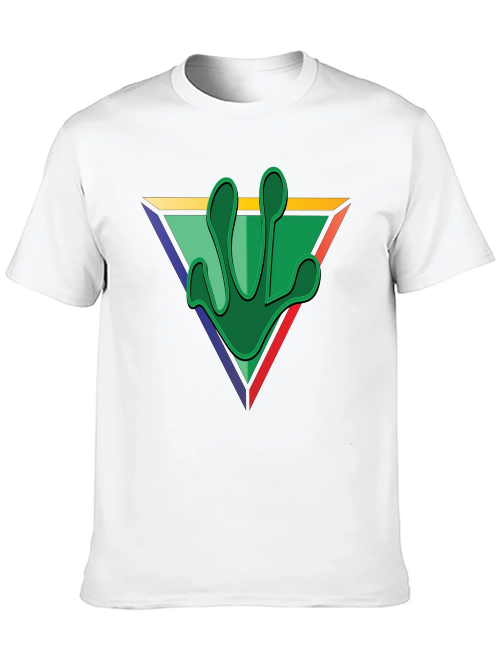 Frog Footprint Graphic Tee - Mens Black T-Shirt