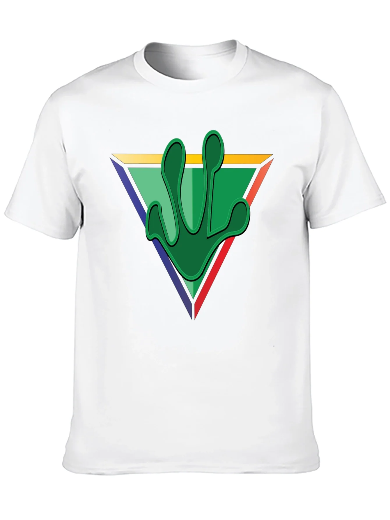 Frog Footprint Graphic Tee - Mens Black T-Shirt