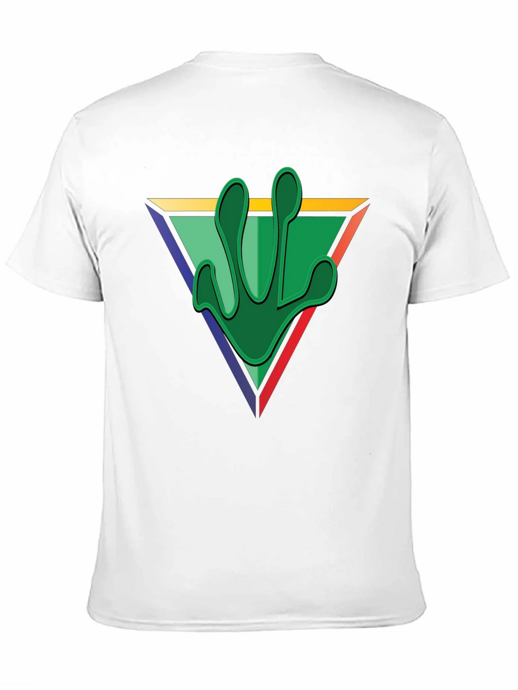Frog Footprint Graphic Tee - Mens Black T-Shirt