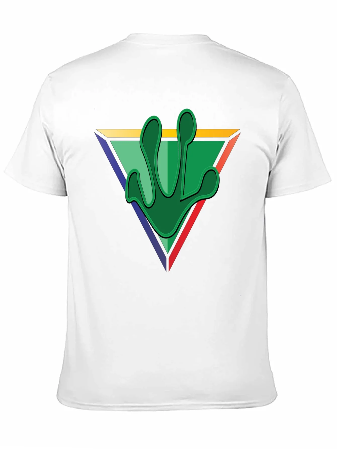 Frog Footprint Graphic Tee - Mens Black T-Shirt
