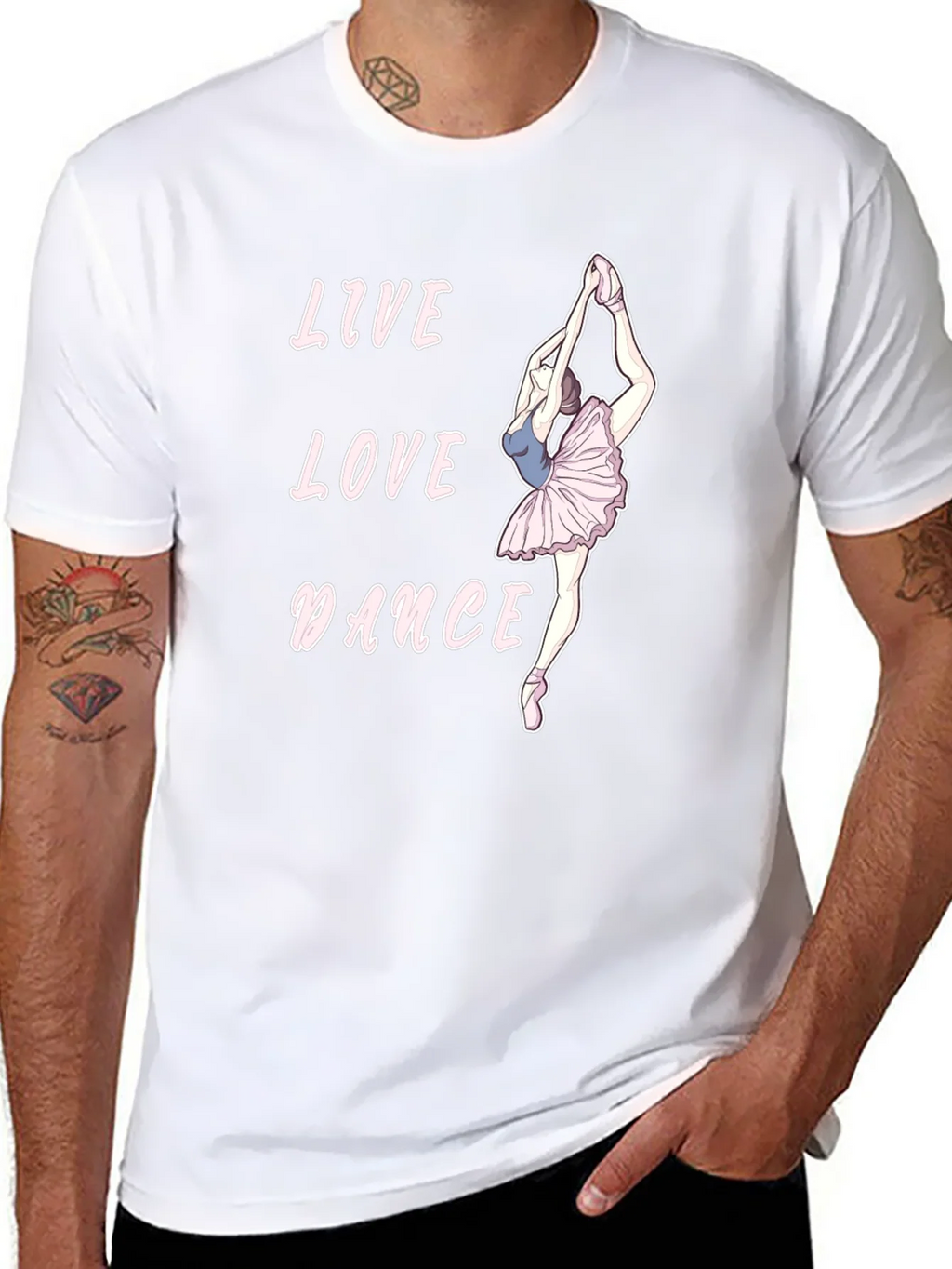 Live Love Dance Black T-Shirt