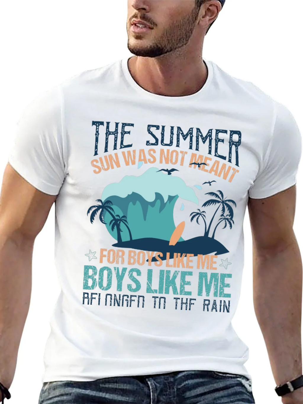 The Summer Sun Mens Graphic Tee