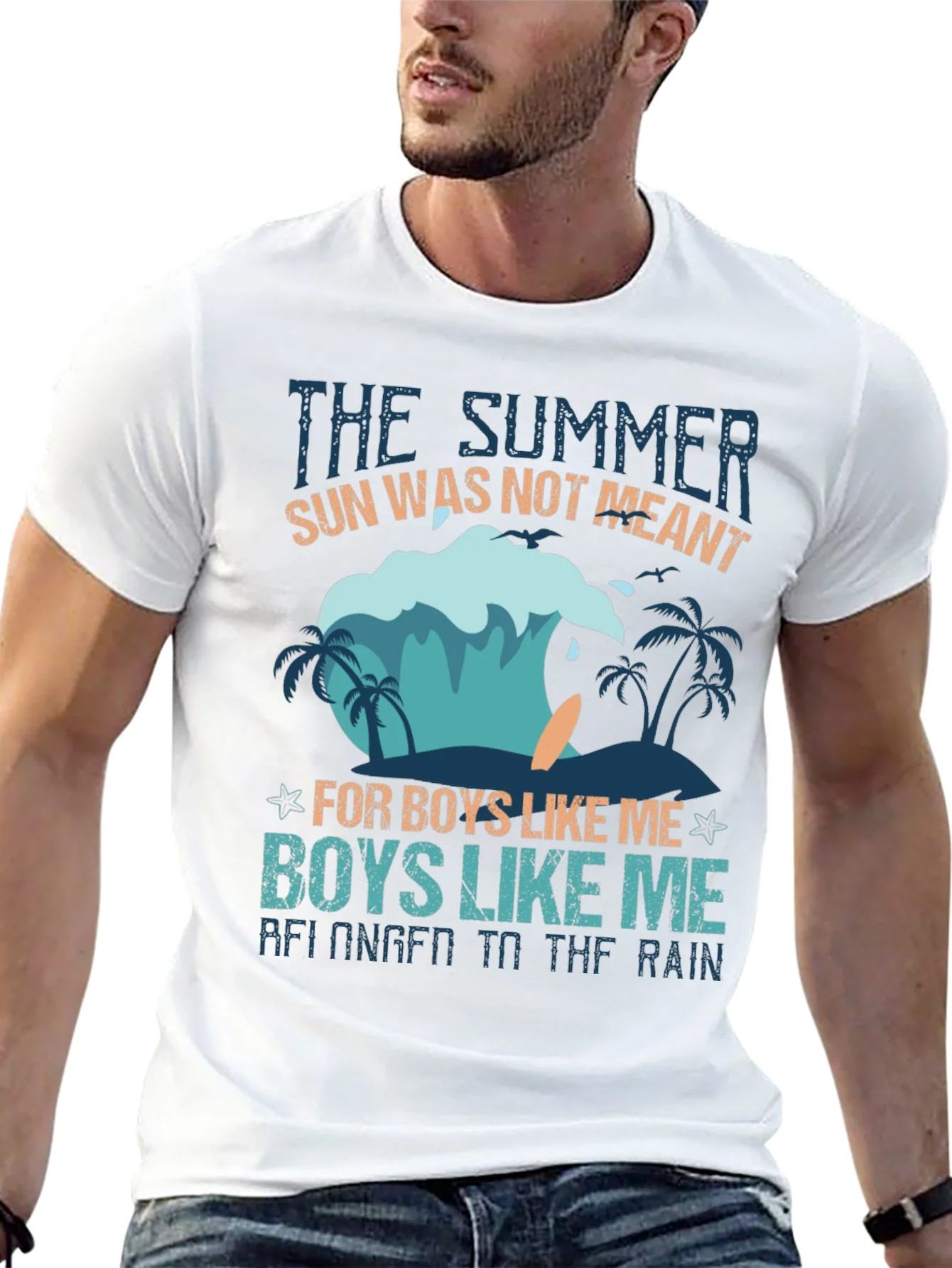 The Summer Sun Mens Graphic Tee