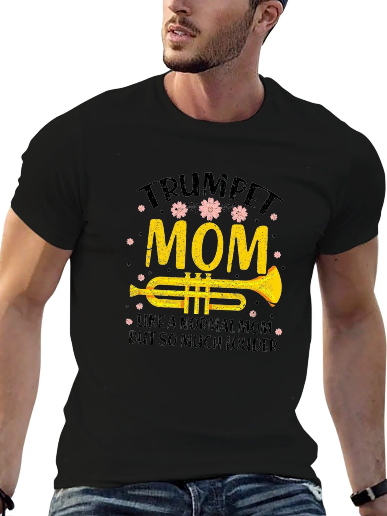 Trumpet Mom T-Shirt - Musicians Mother Tee