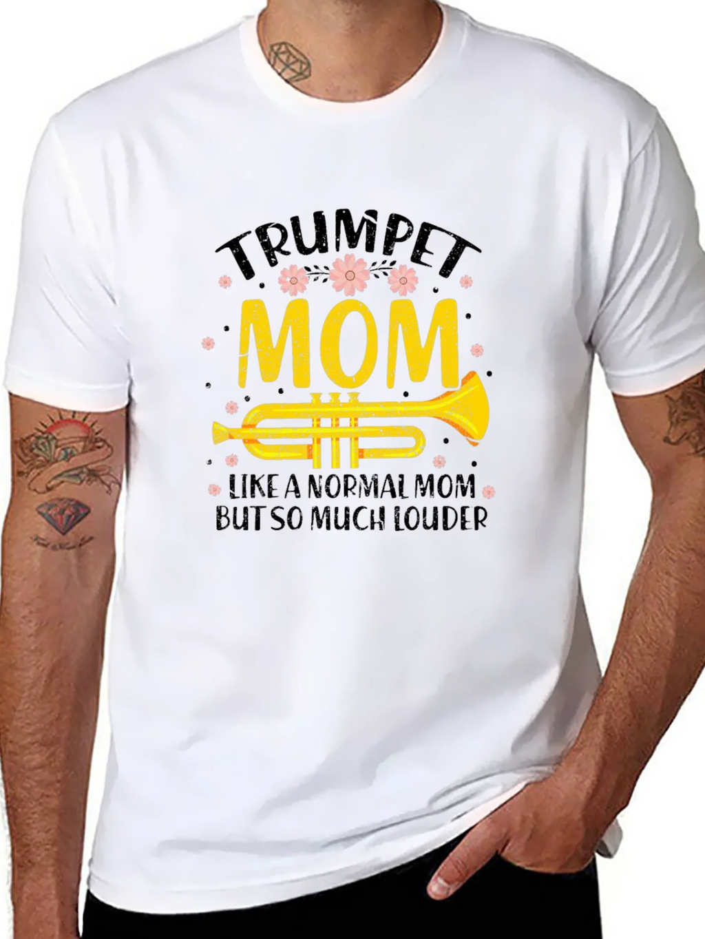 Trumpet Mom T-Shirt - Musicians Mother Tee