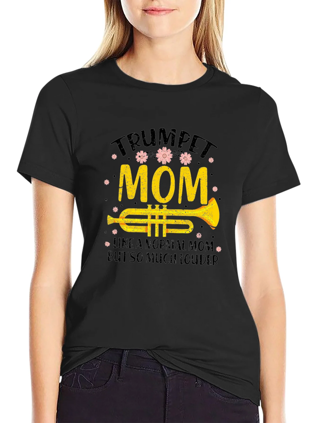 Trumpet Mom T-Shirt - Musicians Mother Tee