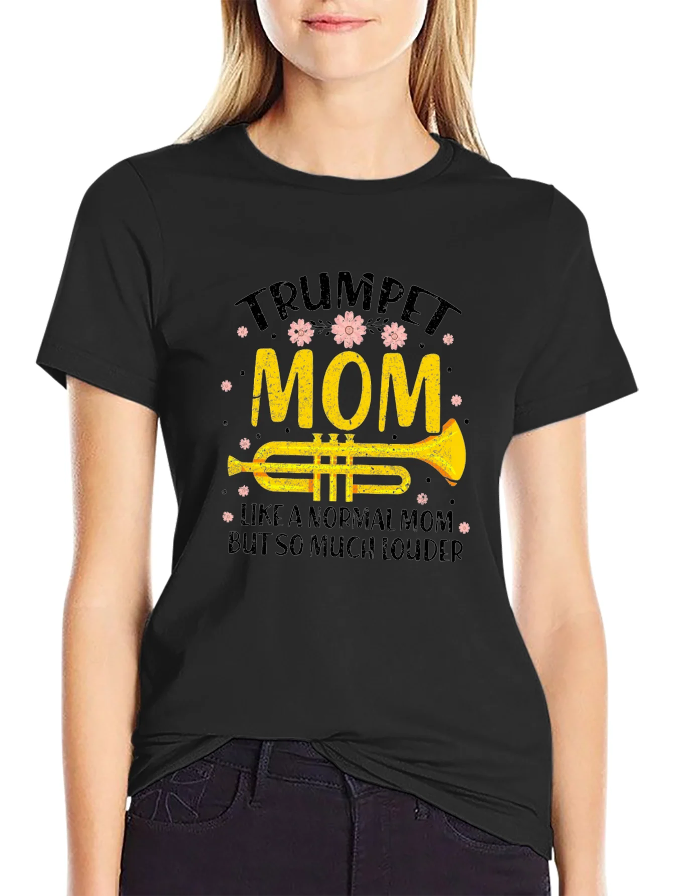 Trumpet Mom T-Shirt - Musicians Mother Tee
