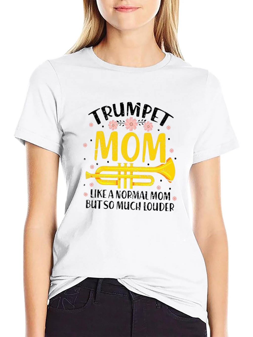 Trumpet Mom T-Shirt - Musicians Mother Tee