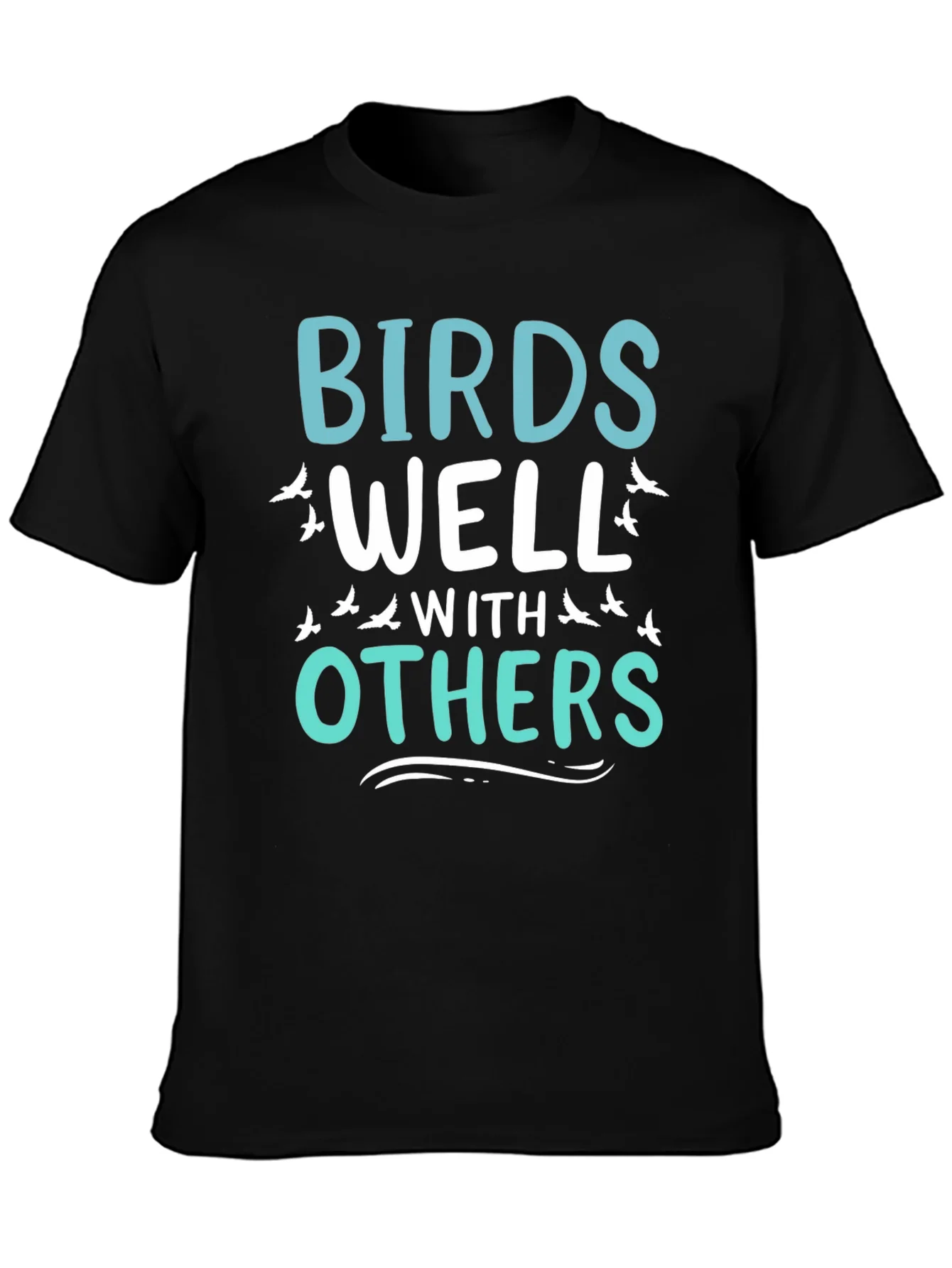 Birds Well With Others Graphic Tee